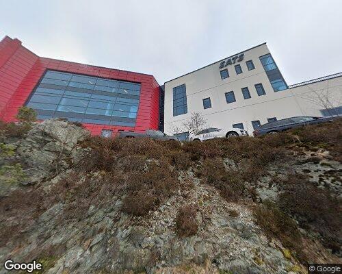 Bilde av eiendom fra google maps