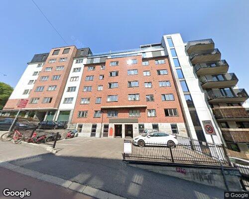 Bilde av eiendom fra google maps